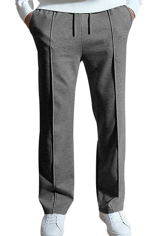 Loose Tight Cord Straight Pants