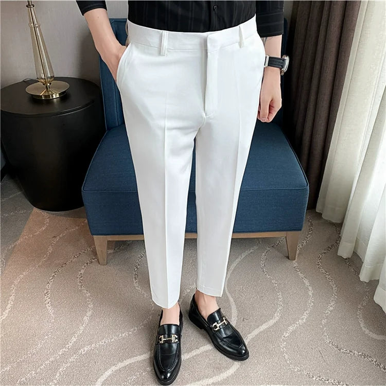 Suit Pants Formal Business Slim Fit