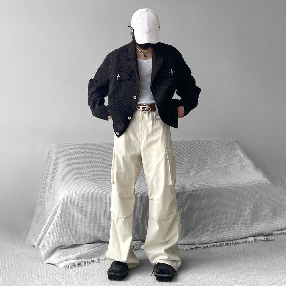 Loose Metal Decorated Jacket