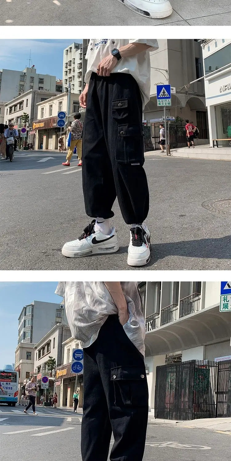 Multiple Pockets Cargo Pants