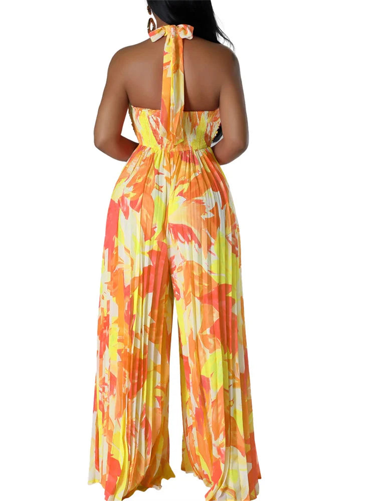 Jumpsuit Bohemian Wide leg Rompers