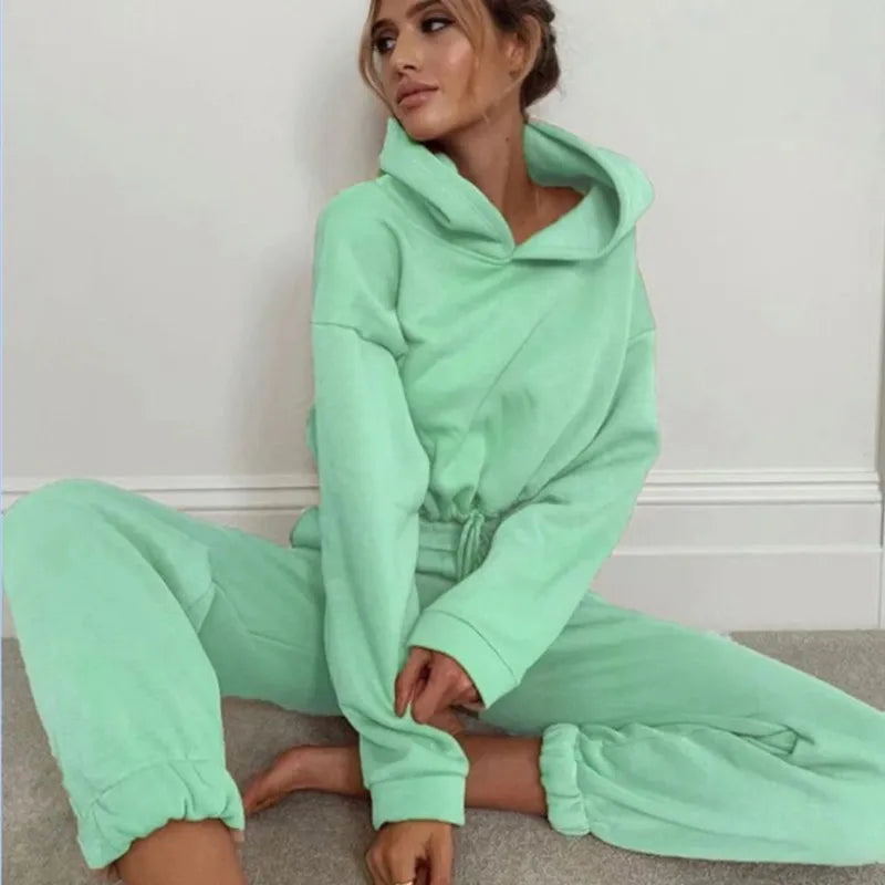 Two Piece Sets Women Oversized Tracksuit - JELESACK