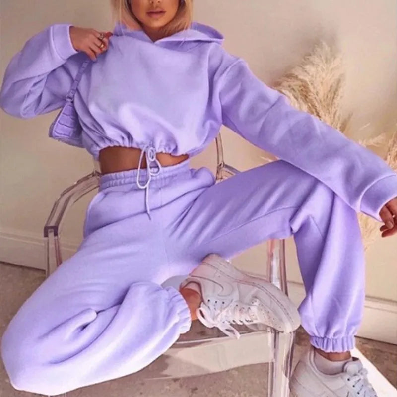 Two Piece Sets Women Oversized Tracksuit - JELESACK