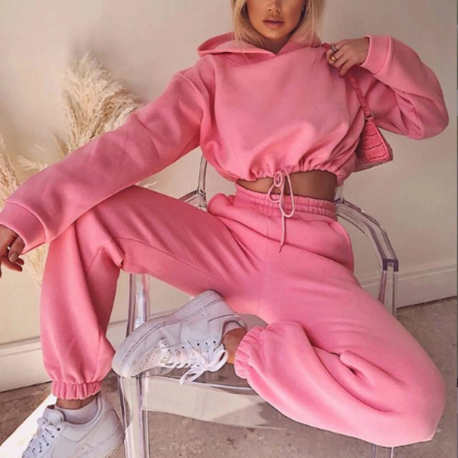 Two Piece Sets Women Oversized Tracksuit - JELESACK