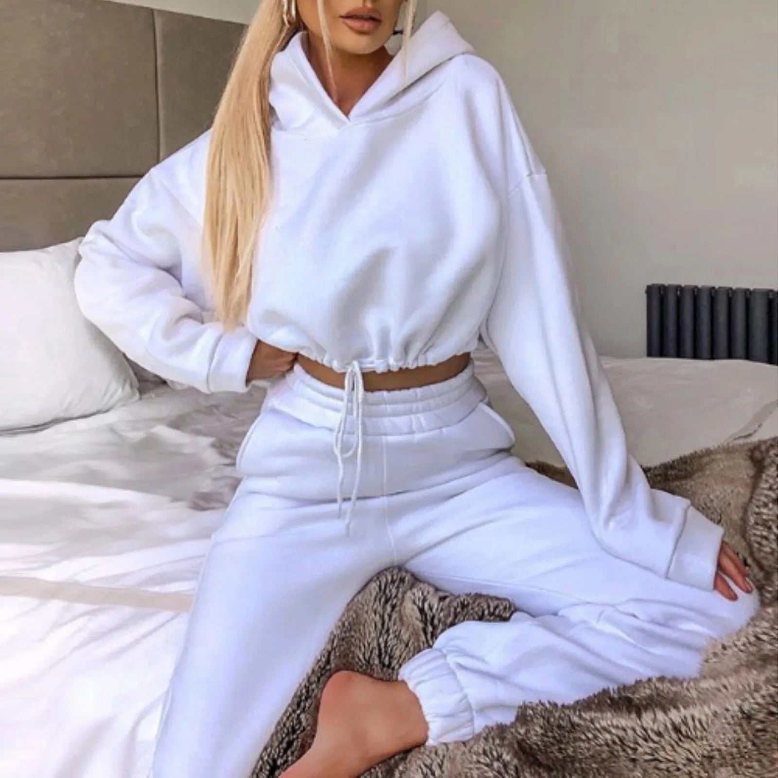 Two Piece Sets Women Oversized Tracksuit - JELESACK