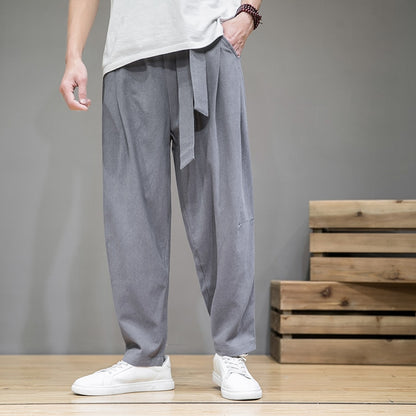 Spring Cotton Linen Pants - JELESACK