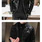 Faux Leather  Leather Jacket