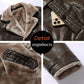 Casual Long Thick Fleece Leather Jacket - JELESACK