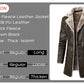 Casual Long Thick Fleece Leather Jacket - JELESACK