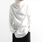 Loose-fitting irregular Turtleneck - JELESACK