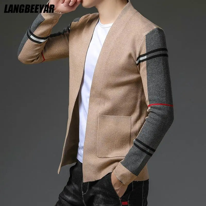 Cardigans Sweater Men Casual Trendy Coats - JELESACK