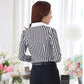 Lace Sheer Mesh Patchwork Office Elegant ChIc Blouse