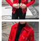 Faux Leather  Leather Jacket