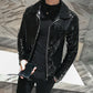 Faux Leather  Leather Jacket