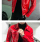 Faux Leather  Leather Jacket