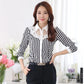 Lace Sheer Mesh Patchwork Office Elegant ChIc Blouse