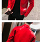 Faux Leather  Leather Jacket