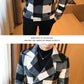 Thick Short Wool Coat Trendy Slim Fit Double Row Button