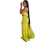 Outfits 2pc Boho Pant Sets Ruffled Two Pieces
