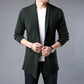 Woollen Casual Long Slim Fit Cardigan - JELESACK