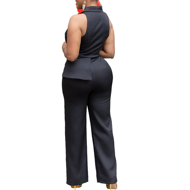 Elegant Blazer Jumpsuits