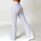 High Waist Flare Leggings Pants - JELESACK