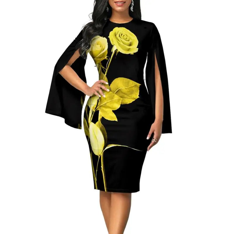 Long Sleeve Party Dress - JELESACK