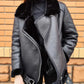 Faux Leather Winter Coats