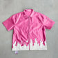 Trendy  Ins Men Printed Pattern T-shirt