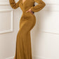 Elegant Long Gown Dress For Parties - JELESACK