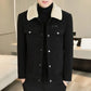 Thick Corduroy Men's Coats Winter Fleeced