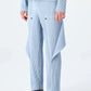 Pleated Men's Pocket Detachable Pants