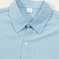 men's shirt set solid colour