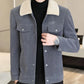 Thick Corduroy Men's Coats Winter Fleeced