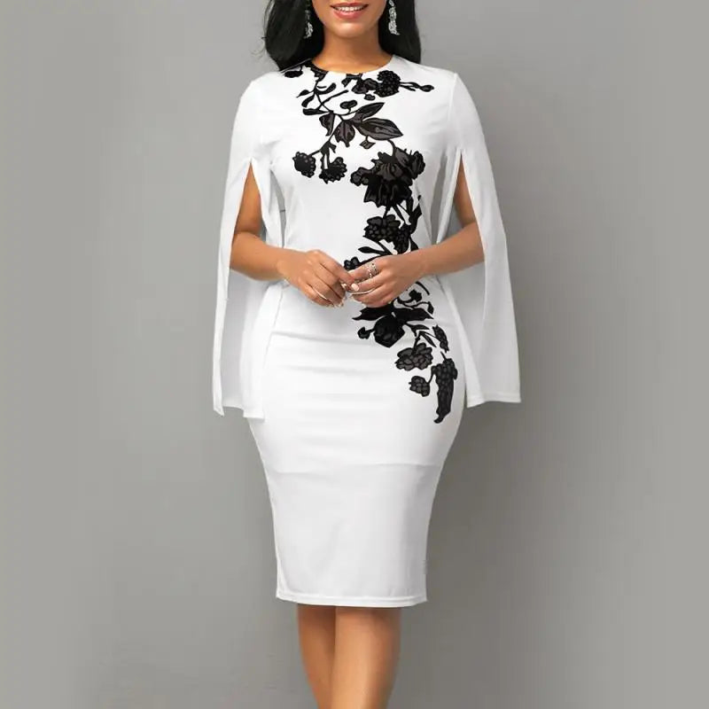 Long Sleeve Party Dress - JELESACK