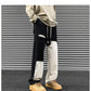 Loose Cotton Pocket Drawstring Trousers