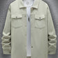 Men's lapel single breasted outerwear