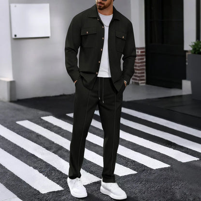 Casual Suit Street Style Solid