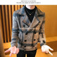 Thick Short Wool Coat Trendy Slim Fit Double Row Button