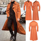 Men's Long Trench Coat - JELESACK