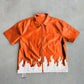 Trendy  Ins Men Printed Pattern T-shirt