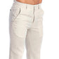 Stand Pocket Casual Linen Pants