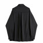 ARENS Black Gothic Blouses Casual Streetwear - JELESACK