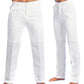 Stand Pocket Casual Linen Pants