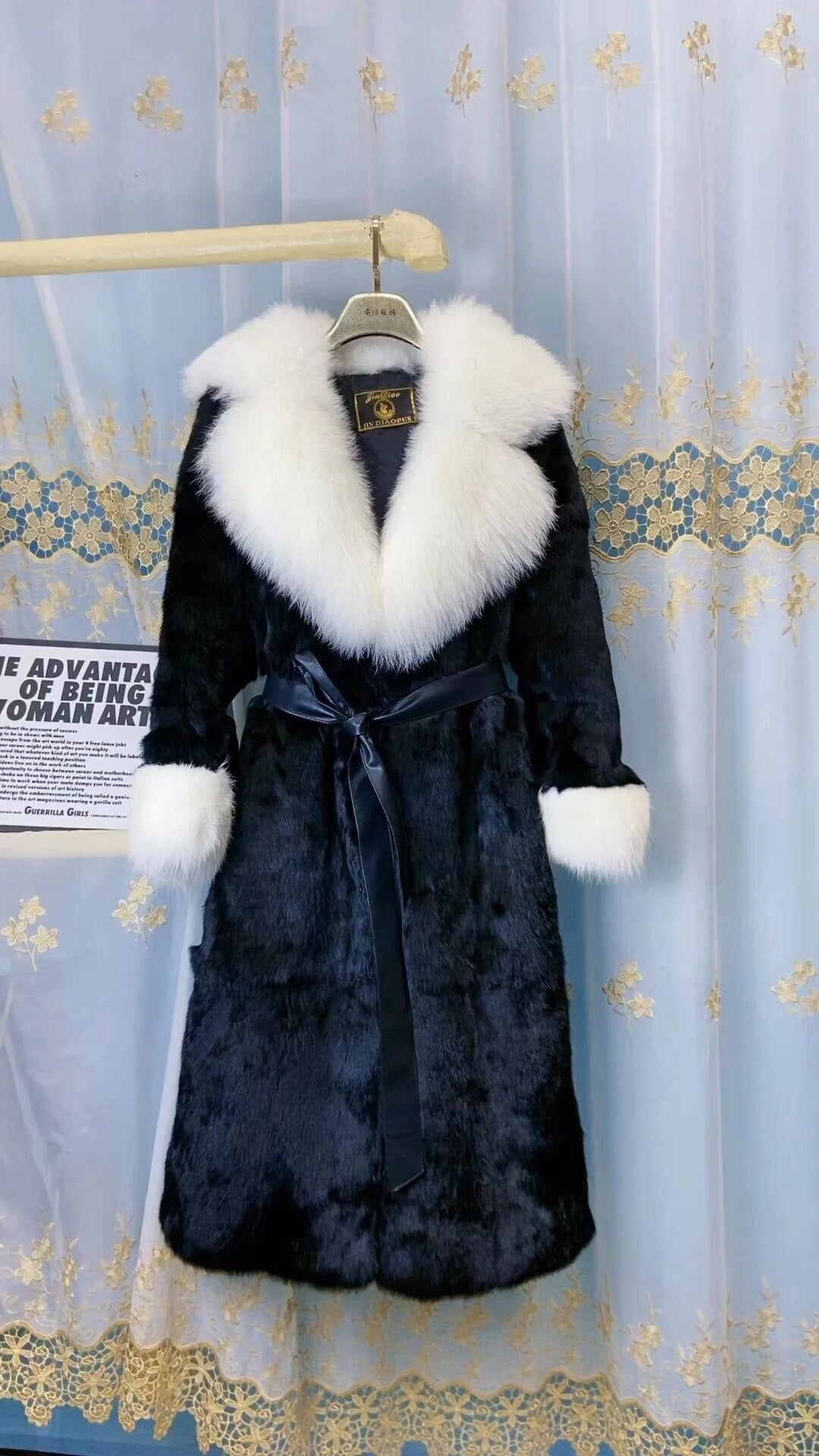 Fashionable Winter Heavy Fur Coat - JELESACK