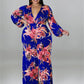 Plus Size Jumpsuit  Print One Piece