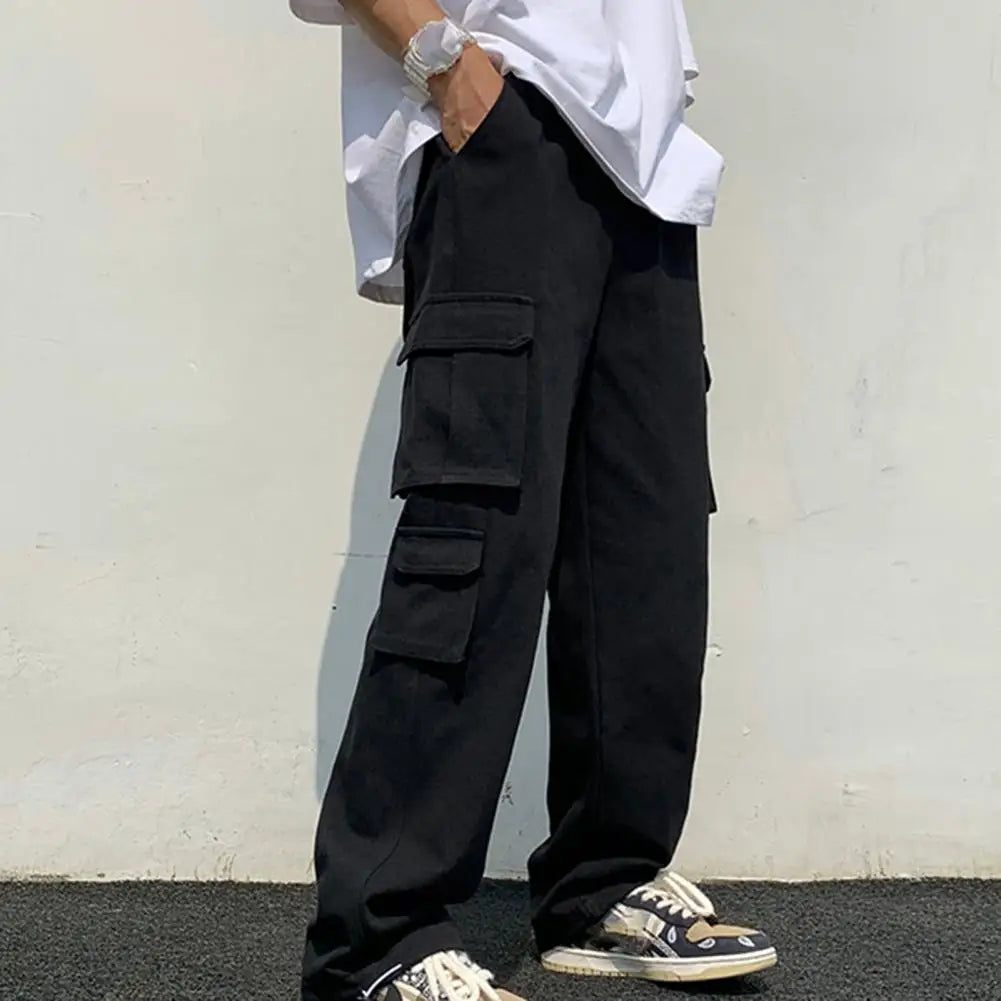 Men Cargo Straight Pants