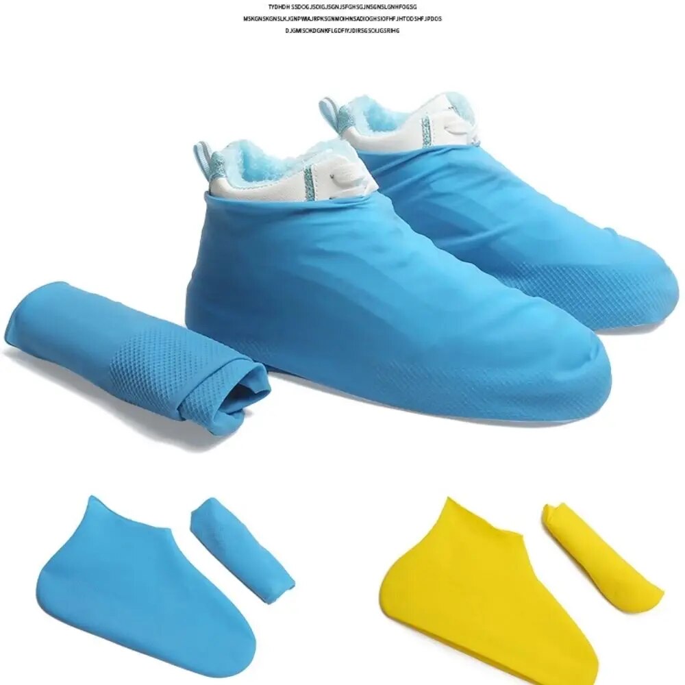 Pair OF Reusable Waterproof Shoe/ Trainers Covers For Rain - JELESACK