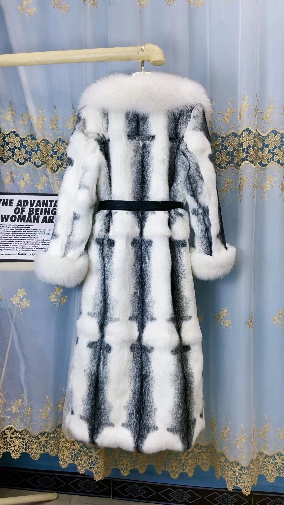 Fashionable Winter Heavy Fur Coat - JELESACK