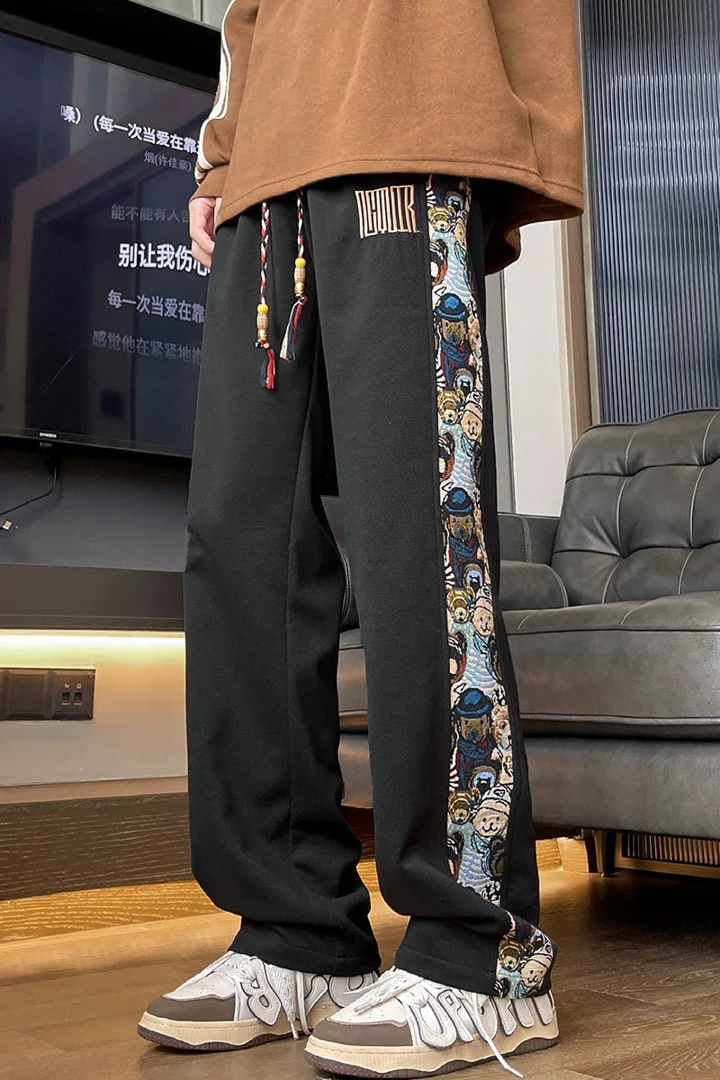 Silk Jogger Pants